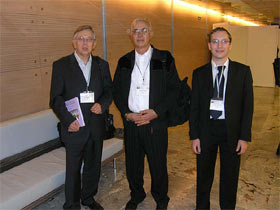 Ivan Jakopović, Solomon P. Wasser i Neven Jakopović konferencija o ljekovitim gljivama